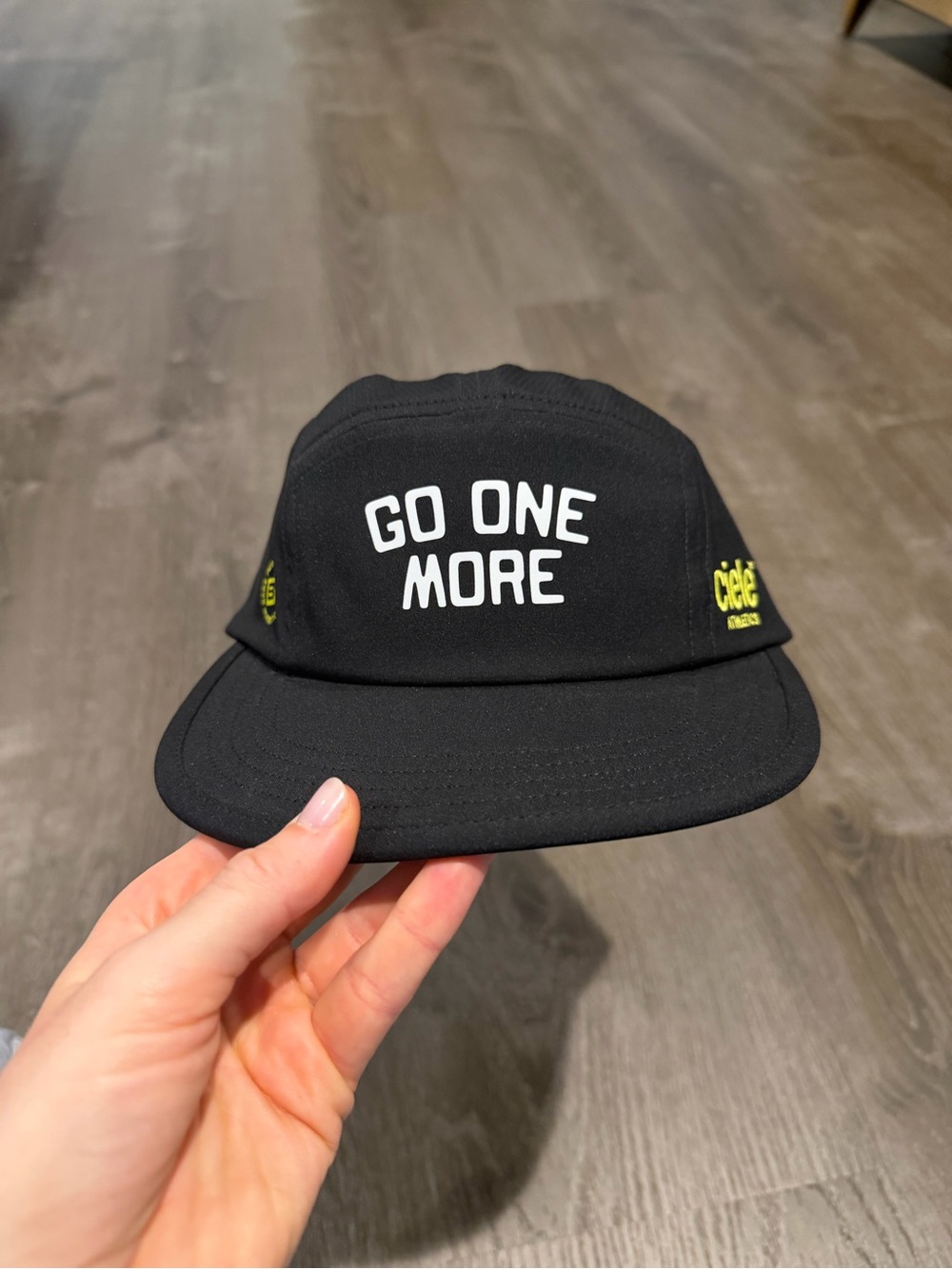 'Go One More' Ciele Black Five-Panel Cap